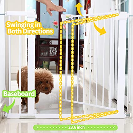 Best Dog Gate For Large Dogs: Lemon Tree’s Baby Gates For Stairs 