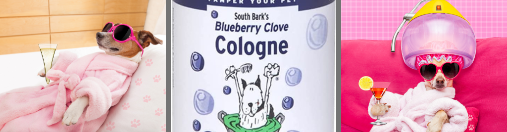 Best Dog Cologne Spray - South Bark's Clove & Blueberry Dog Cologne