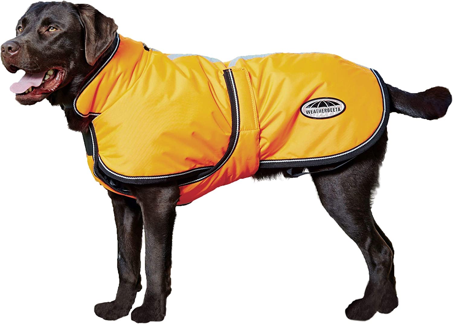 3. WeatherBeeta Comfitec Reflective Parka 300D Deluxe Dog Snowsuit 1