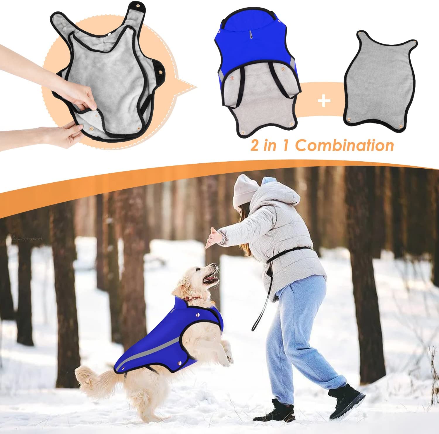 SlowTon Dog Snowsuit 2