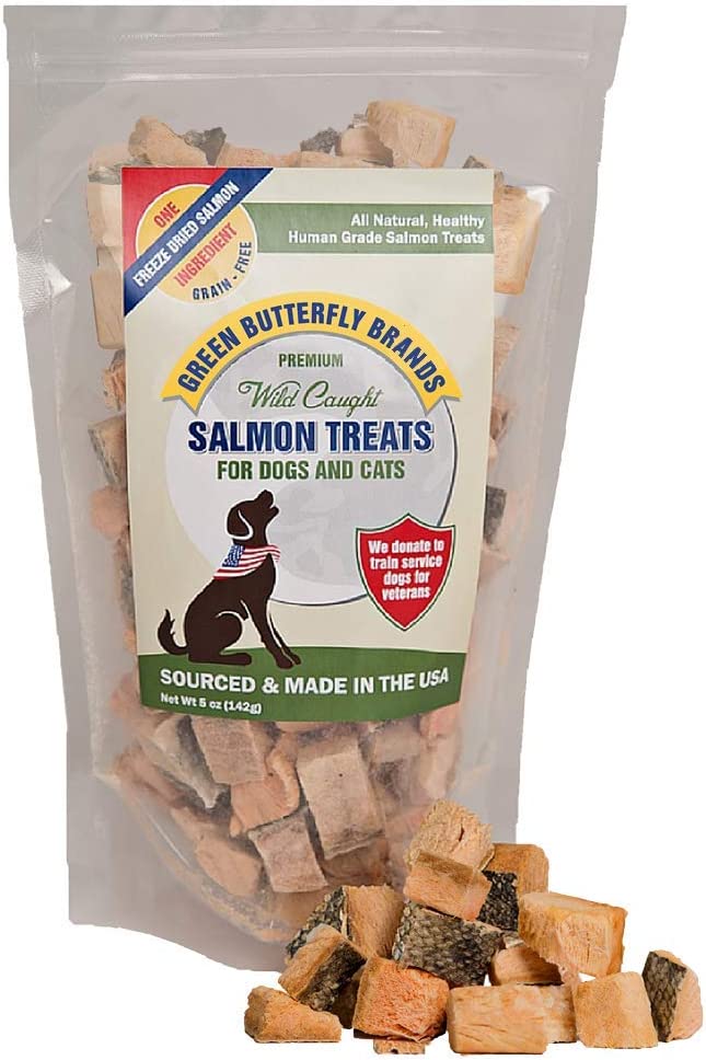 Green Butterfly Brands Salmon Dog Treats 1