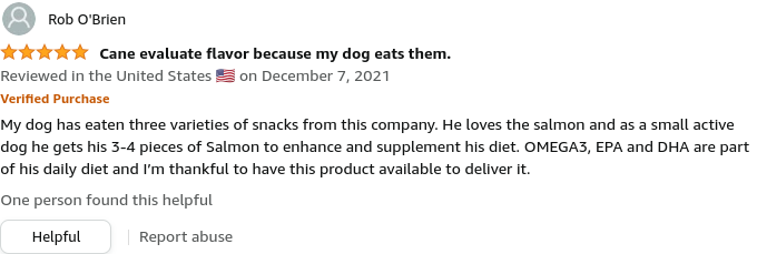 Green Butterfly Brands Salmon Dog Treats review 1