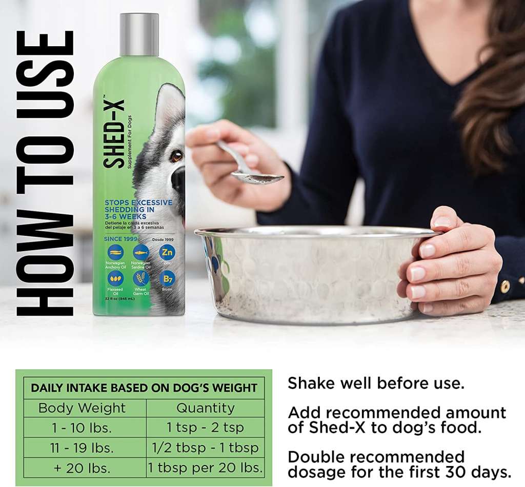 Shed-X Liquid Daily Dog Shedding Supplements 3